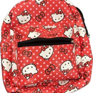 Hello Kitty Red and White Polka Dot Kids Bag